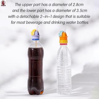 Trẻ Em Chống Sip Van Ống Hút Nắp Chai Có Thể Tháo Rời 2 Kích Cỡ Cỡ Cỡ Cỡ 2.8cm / 3.5cm Cho Đồ Uống Chai Nước Uống