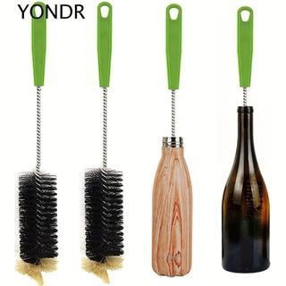 Bàn chải làm sạch chai dài YONDR, Bàn chải bình sữa đa chức năng 40cm, Dụng cụ làm sạch Bàn chải rượu bền tiện lợi tại nhà