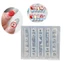 SA Apples Designs Silicone Nail Mold Set Công cụ tái sử dụng cho Gel Ba Lan Nghệ thuật và Phụ kiện thủ công