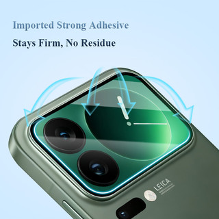 Phim ống kính máy ảnh Lereach cho Xiaomi 17 Pro Max / Xiaomi 17 Pro - Kính cường lực phủ toàn diện, chống trầy xước & chống vân tay