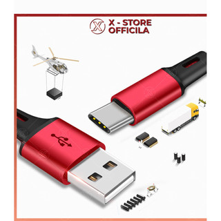 Dây sạc điện thoại bọc dù Type C/Micro/LN, cáp sạc nhanh 18W siêu bền, phụ kiện điện thoại nhiều màu - DSBDGR