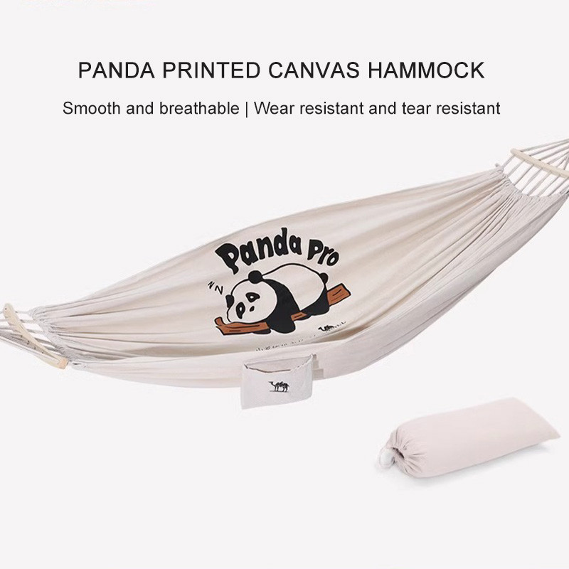 Võng vải ngoài trời CAMELCROWN Panda, Võng dày và mở rộng chống lật
