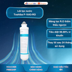 Lõi lọc nước Toshiba F-1643-RO - Lõi số 3 - Dùng cho máy Toshiba TWP-W1643SV(W) - Hàng chính hãng