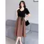 Đầm xanh hoa nhí mùa hè chữ a nữ dễ thương dáng dài đầm đi biển tiệc tiểu thư sang xinh công chúa