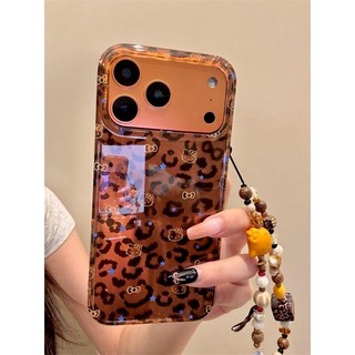 Ốp Điện Thoại Di Động Retro Leopard Star Cao Cấp Cho iPhone17 16 15 14 13 Pro Max Chống Sốc Bảo Vệ Camera Ốp Lưng Cứng Chống Rơi