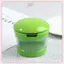 Máy Xay Tỏi JRP Di Động ABS Thép Không Gỉ Tỏi Máy Xay Thịt Máy Thái Tay JRP