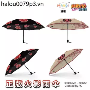 Naruto Chính Hãng Chính Hãng Naruto Hàng Hóa Ô Xiao Tổ Chức Tấm Che Nắng Hai Chiều Gấp Công Dụng Kép