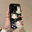 Ốp lưng silicone chó con hoạt hình chống va đập dành cho iPhone17 Pro16/15 Plus 14/1312
