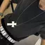 Túi đựng thẻ Mini PYCOU, Túi đựng thẻ đeo chéo bằng da phong cách Punk, Phong cách Gothic sáng tạo Phong cách Y2k Phong cách Chữ thập trắng Thiết kế Mặt Vòng cổ Phụ kiện Subculture Thời trang