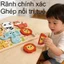 Trò Chơi Ghép Hình 3D Gỗ 6 Trong 1 Phát Triển Trí Tuệ Cho Trẻ 0-3 Tuổi Hình Trái Cây Rau Củ Động Vật