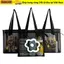 Túi Tote Đi Biển ESSENCEH, Túi Rửa Hoa Hoạt Hình, Di Động Có Dây Kéo Nylon Lưới Đeo Vai Túi Nữ