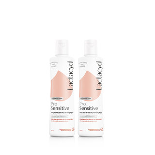 Bộ 2 chai Dung Dịch Vệ Sinh Phụ nữ Lactacyd Pro Sensitive Cho Da Nhạy Cảm 250ml/chai