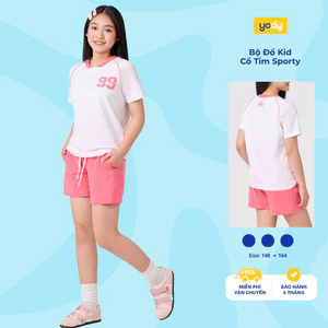 Bộ đồ kid YODY set áo quần cho bé, vải cotton thoáng mát ICST26S002