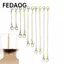 Dây chuyền mở rộng bằng thép không gỉ FEDAOG, DIY cho vòng đeo tay Dây chuyền an toàn mở rộng vòng cổ, Màu bạc Phát hiện & Linh kiện trang sức bền Phụ kiện trang sức