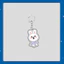 HT3 Stray Kids Acrylic Móc Khóa Hoạt Hình SKZOO Leebit Jiniret Mặt Dây Chuyền Bền Cho Ba Lô Túi & Chìa Khóa TH3