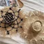 Vải Raffia Ống Hút Vành Lớn Mũ Rơm Nữ Mùa Hè Đi Biển Kỳ Nghỉ Mũ Đi Biển Chống Nắng Che Nắng Mũ Chống Nắng Hợp Thời Trang