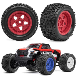 4 72mm 12mm Hex 1 / 18 RC Bánh Xe Ô Tô Lốp Cho ARRMA TYPHON GROM GRANITE GROM Nâng Cấp Phần Phụ Kiện