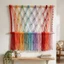 Kệ treo tường Macrame Khu vực nhỏ Kệ lưu trữ Macrame Sắp xếp Tiết kiệm không gian Nhẹ cho trẻ em, mẫu giáo