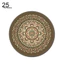 < CarFashion > Thảm chơi Game 3D hình tròn Bohemian cổ điển Thảm lót chuột Thảm chống trượt