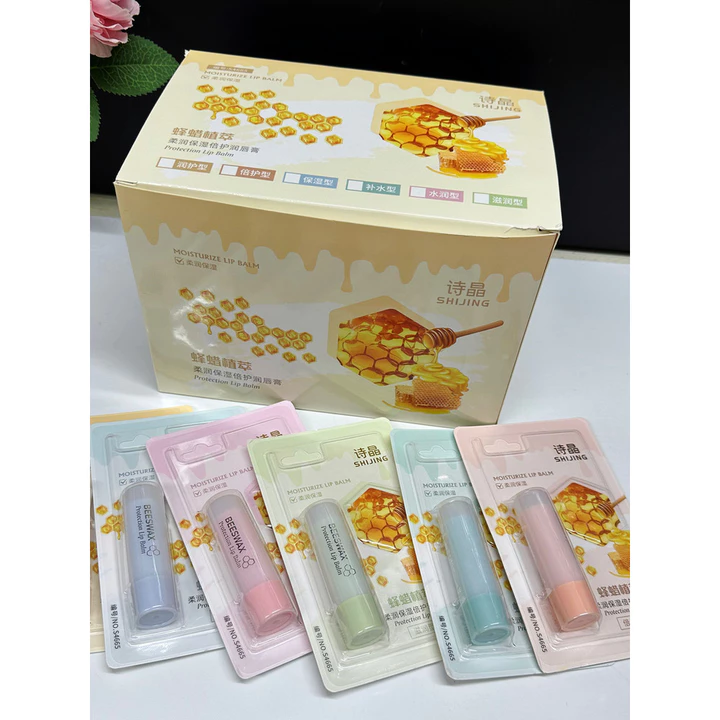 Mua 2 Tặng 1 Son Môi Shijing Propolis Sáp Ong Chiết Xuất Thực Vật Mềm Dưỡng Ẩm Chăm Sóc Đôi Dưỡng Ẩm Thu Đông Chống Khô Phai Môi Đường