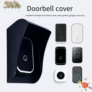 Hộp chuông cửa không dây NOTE1, Vỏ chuông cửa không dây đa năng bằng nhựa chống mưa, Vỏ chuông cửa không dây trong suốt ngoài trời