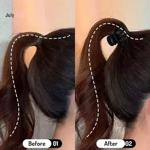 JULYHOT 5 Chiếc Hight Đuôi Ngựa Cố Định Hiện Vật Lấy Kẹp Tóc Barrettes Nữ Cô Gái Phụ Kiện Mũ Chống Chảy xệ Vuốt Tóc Massivedeals