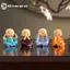 GE 4 Little Monk Nhựa Tượng Đáng Yêu Mini Thủ Công Đồ Trang Trí Cho Xe Bảng Điều Khiển Bàn Văn Phòng Nhà Trang Trí Phòng Khách VN