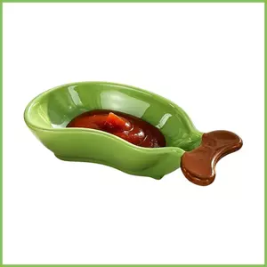 Bát Phục Vụ Nhỏ Hình Chuối Dễ Thương Di Động Nhúng Đĩa Nhỏ Bên Đĩa Cho Nhà Bếp Gia Đình Tập Hợp gelhvn