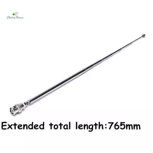 Ăng Ten Kính Thiên Văn 765mm Q9 BNC Đầu Nối Máy Quét Đài FM Di Động VHF UHF TW mới