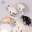 HFTOY 6 Chiếc Kawaii Nhựa Mini Mèo Ngủ Nhân Vật Mini Những Điều Thu Nhỏ Tượng Nhà Búp Bê Phòng Trang Trí Nhà Vật Dụng Phụ Kiện Bàn Làm Việc ~