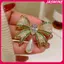 JASMINE Tính Khí Kim Cương Giả Nơ Thổ Cẩm Dành Cho Nữ Cô Gái Thời Trang Tinh Tế Corsage Thanh Lịch Phù Hợp Với Chân Quần Áo Phụ Kiện Quà Tặng JASMINE