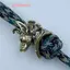 Ai Cập Cổ Đại Cái Chết Jaal Đầu Hạt Đồng DIY Paracord Dệt Dây Mặt Dây Trang Sức Phụ Kiện Ngoài Trời