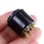 2x tấm vàng 9pin bakelite ống soet thử nghiệm tiết kiệm cho 12AX7 ECC83 5670 6DJ8