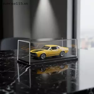 SSVN 1 / 5 Chiếc Acrylic Chống Bụi Trưng Bày & Bảo Quản Hộp Sắp Xếp Cho MiniGT 1 / 64 Diecast Model Car Display Case Có Nắp.
