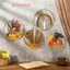 4 Tường Gỗ Bohemian Treo Tường Nghệ Thuật Trang Trại Bohemian Sân Trang Trí Hình Tròn Treo Tường Trang Trí