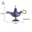 Đèn trà tráng men nghệ thuật Trâm cài Aladdin Trang sức ma thuật cho trang phục sáng tạo [Mina]