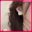 JASMINE 1 Cặp Mori Phong Cách Đá Cra Hoa Bông Tai Hợp Thời Trang Niche Tính Khí Bông Tai Thời Trang Thanh Lịch Cho Nữ Cô Gái Ngọt Ngào Dễ Thương Trang Sức JASMINE
