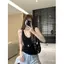 Mùa hè 2026 Áo Vest cổ tròn trắng Hot Girl cổ chữ V lưng đẹp Thiết kế thích hợp Slim-fit thon gọn hơn có thể mặc bên trong bên ngoài Áo ngắn tay dành cho nữ