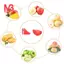 5 lưỡi dao bằng thép không gỉ để gọt vỏ trái cây khoai tây điện