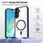 Ốp lưng Samsung A15 5G Vỏ từ tính trong suốt mờ cho Ốp điện thoại Samsung Galaxy A15 4G