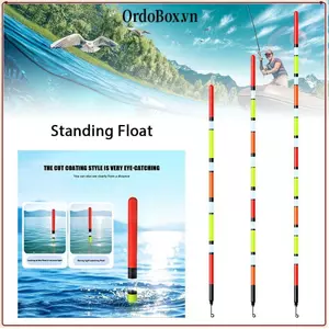 ORDOBOX Ống hút, Lỗ cỏ Phao có độ nhạy cao bắt mắt, Cá chép Chép Crucian Cá chép Phao mở rộng theo mùa Câu cá theo mùa