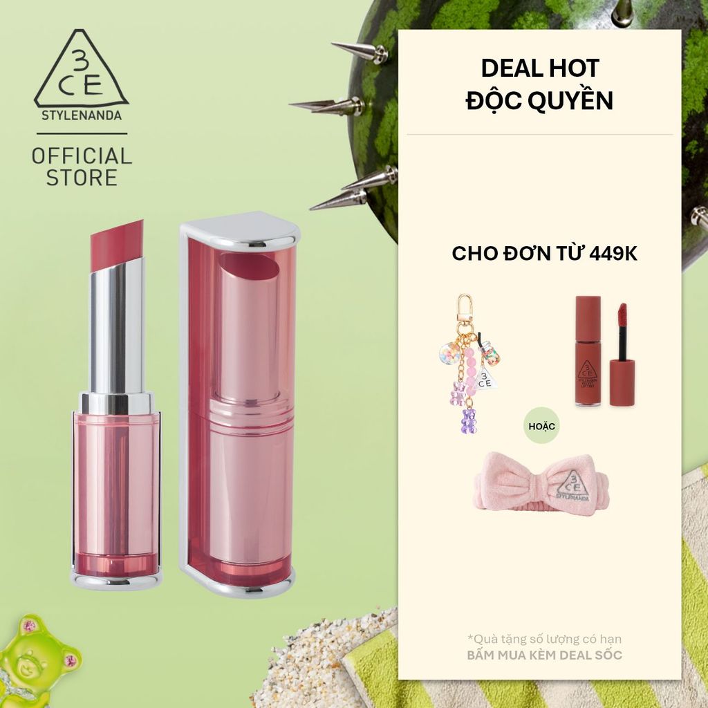 Son môi 3CE mịn lì nhẹ tênh 3CE Blur Matte Lipstick