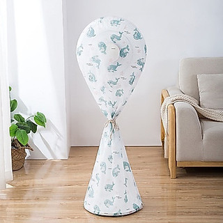 Bọc quạt cây chống bụi - bọc quạt kích thước 148x60cm Hàng dày dặn