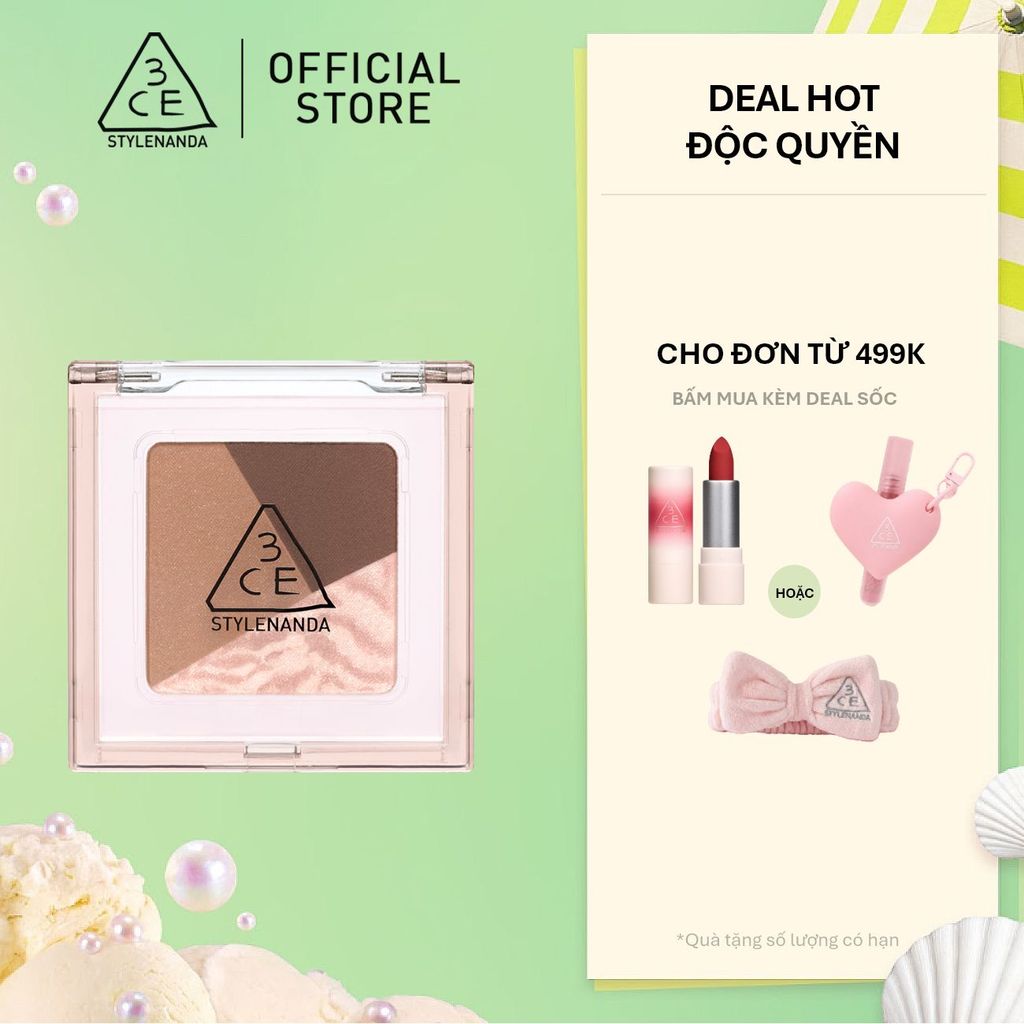 Phấn mắt 3 ô 3CE Color Grid Eyeshadow