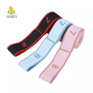 Dây kháng lực thể dục SENRTY, Dây kháng lực tập Yoga đàn hồi, Dây kháng lực Yoga 8 / 10 / 12 Lưới Crossfit Tập thể dục Dệt Cotton Phụ trợ Thiết bị tập luyện