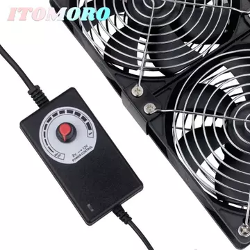 Quạt thông gió làm mát ITOMARO, có bộ điều khiển tốc độ Quạt xả đa chức năng lưu thông không khí, Máy chủ hiệu quả cao chất lượng Bộ thu Modem quạt làm mát PC
