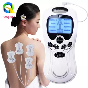 Dụng cụ massage điện EXPO LIMIT, Máy kích thích xung di động xung kỹ thuật số, Máy kích thích xung điện tử 8 chế độ tập thể dục Máy kích thích cơ bắp Massage cơ thể