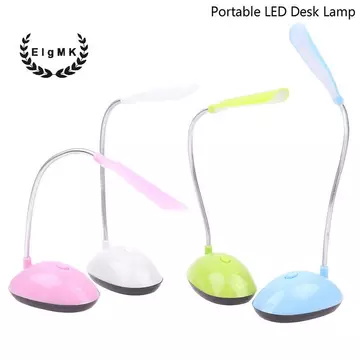 [ElgMK] Đèn bàn cho phòng ngủ Đèn bàn LED chạy bằng pin AAA Đèn sách học Đèn đầu giường Đèn đọc sách Bàn đèn văn phòng học sinh [MỚI]