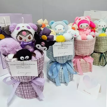 🔥Bouquet gấu bông tặng bạn gái Sinh Nhật ảnh đạo cụ Làm Quà Tặng Bạn Gái Kuromi Búp Bê Bó Hoa Búp Bê Quà Tặng Sinh Nhật Cô Gái Sang Trọng Món Quà Dễ Thương Cho Bạn Gái Bạn Gái Giáo Viên Ngày Của Giáo 