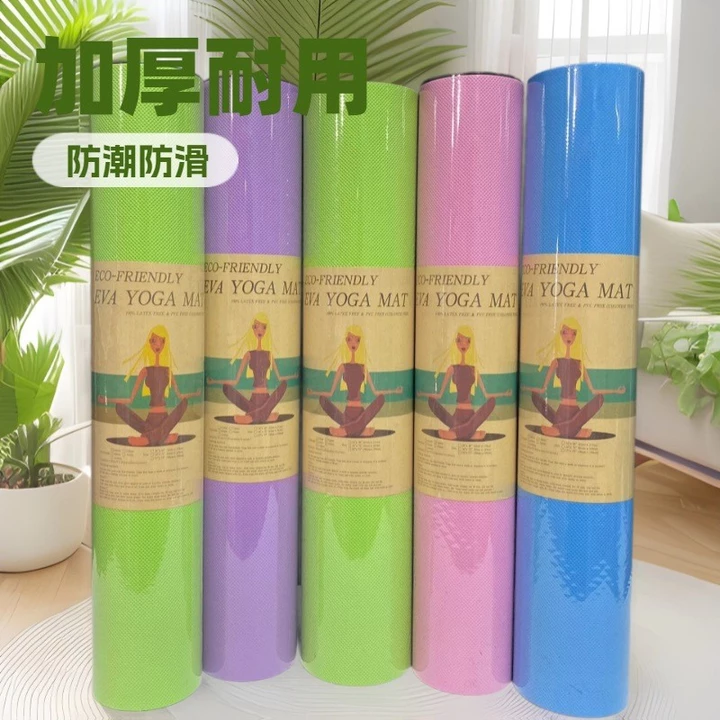 Thảm tập yoga Eva Thảm tập thể dục 3mm Thảm tập yoga chống trượt chống trượt dày Thảm dã ngoại EVA Thảm chức năng ngoài trời